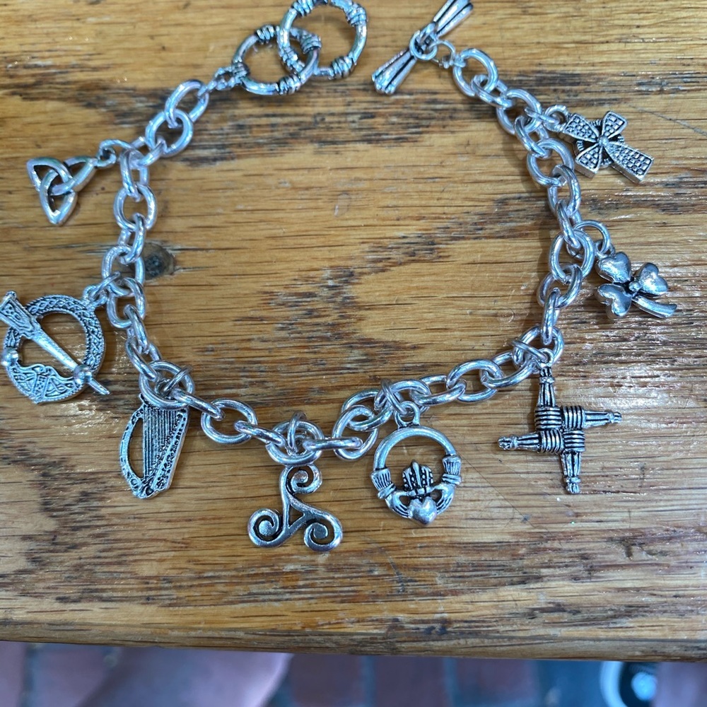 Irish charm bracelet
